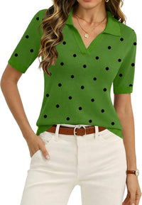 Polka Dot Green