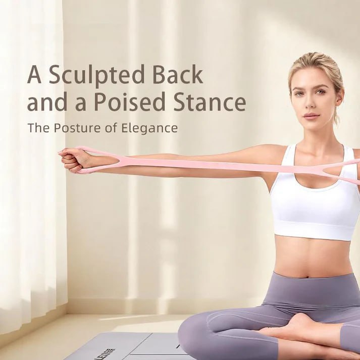 Figure 8 Resistance Bands - Silicone Exercise Bands for Women
